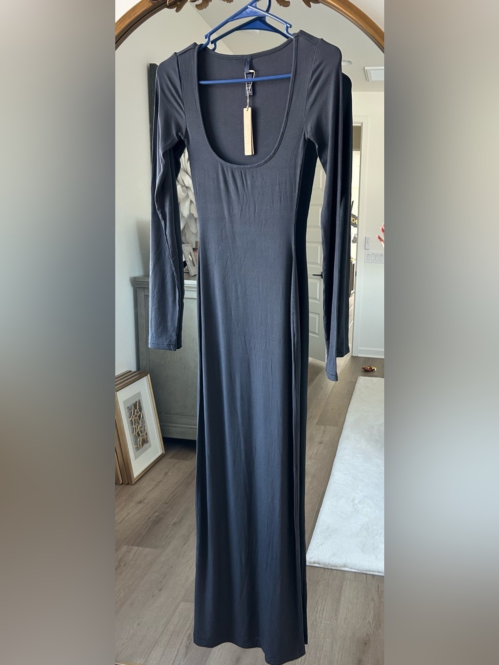 NWT Skims long sleep soft lounge dress